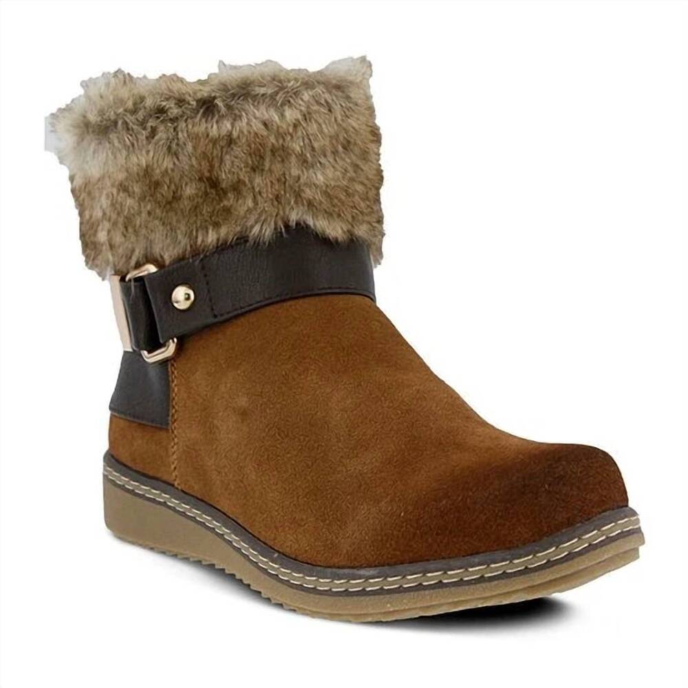 NEW SPRING STEP SHOES women's popsicle boots in brown